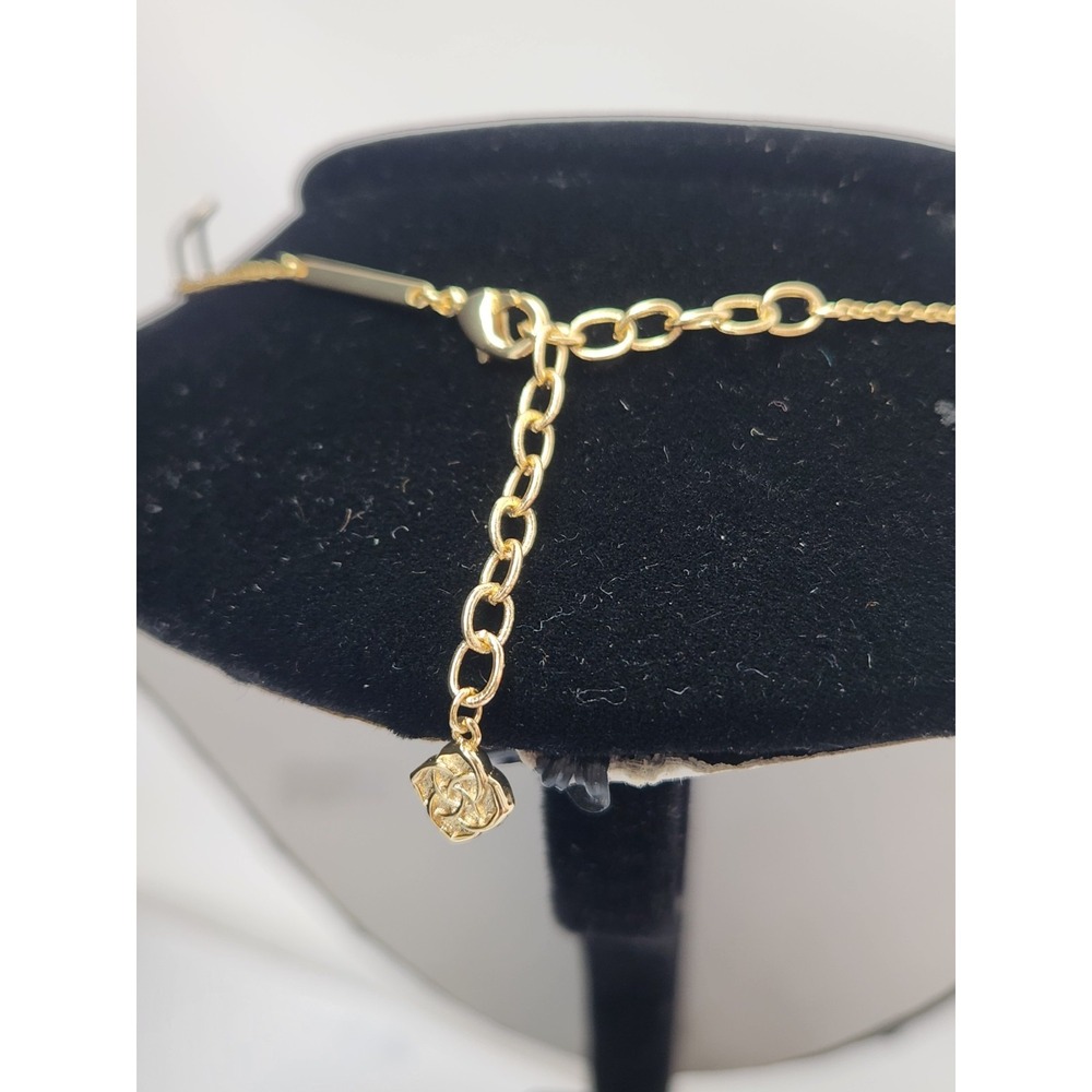 Kendra Scott Tessa Pendant Necklace Gold Blue Turquoise‎ Magnesite Stone Chic - Picture 4 of 10